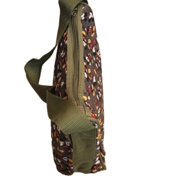 WOMENS Disney Army Green Mickey Mouse shoulder bag. - Picture 7 of 13